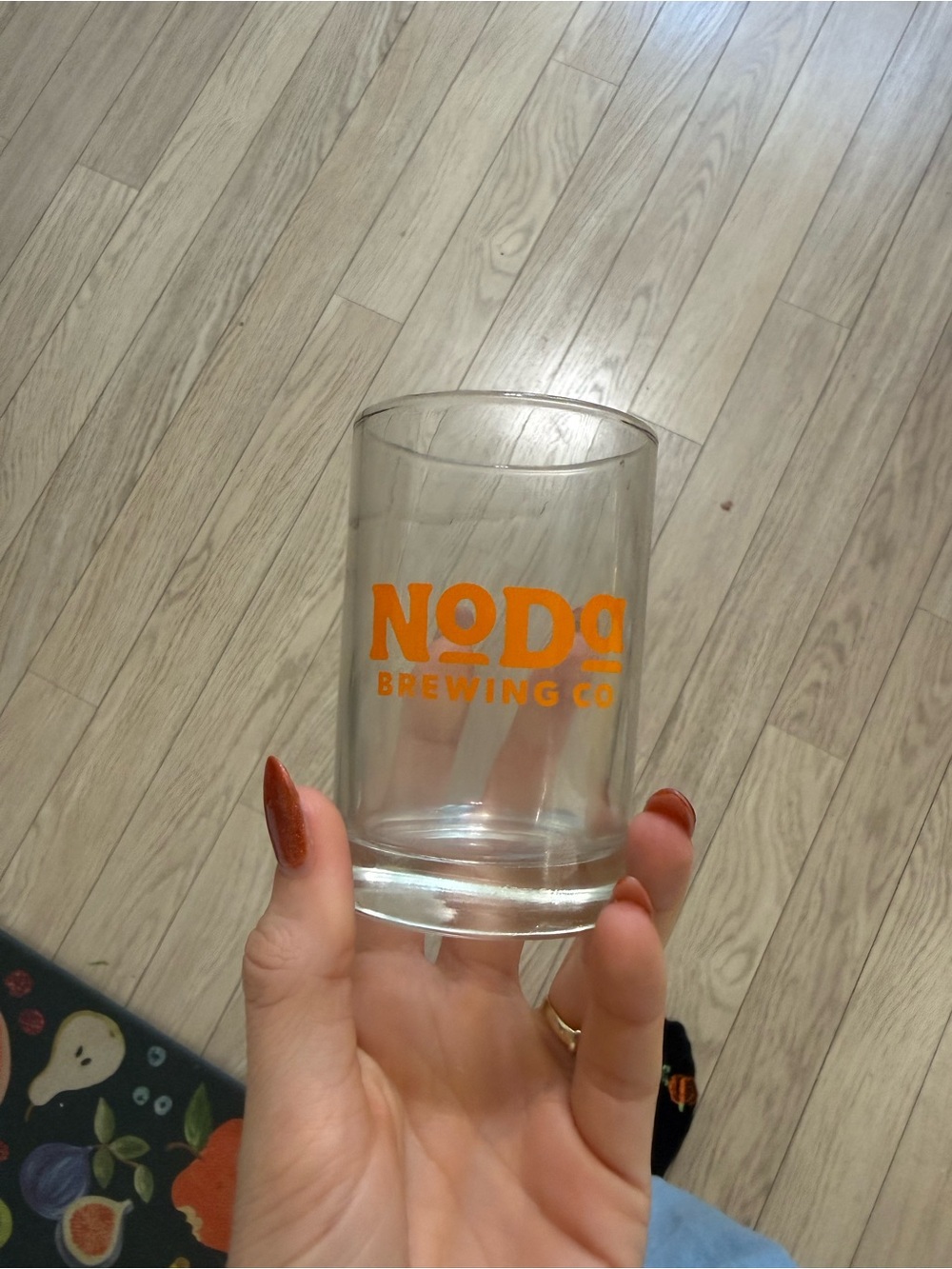 NODA Brewing Co large shot glass